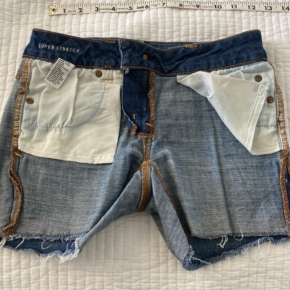 American Eagle High Waist Denim Jean shorts - Picture 8 of 9